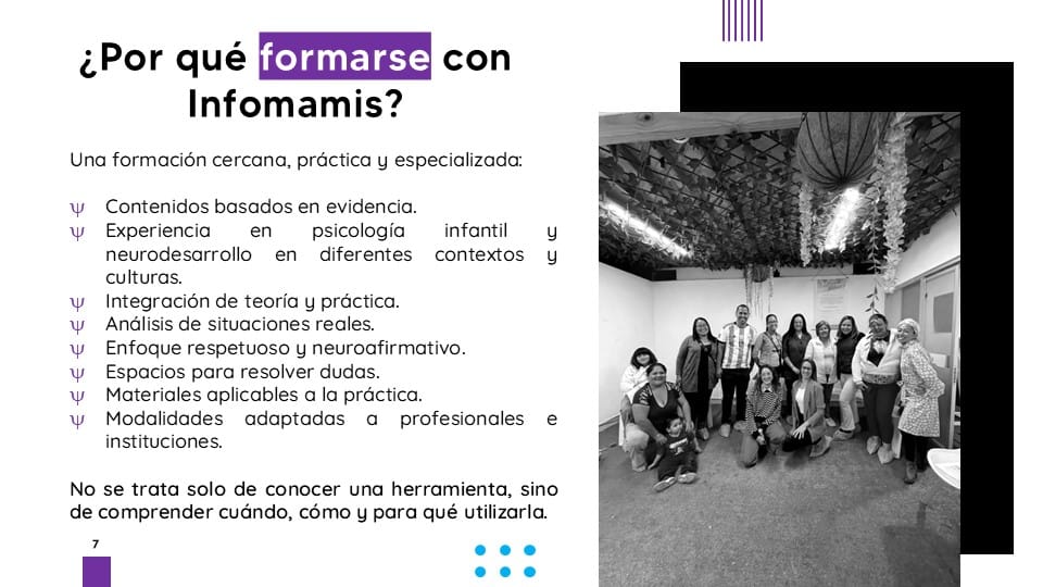 ¿Por qué formarse con infomamis?